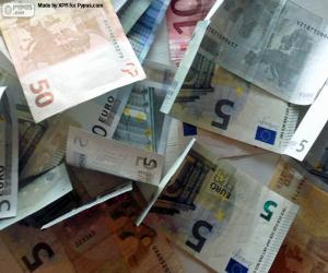 пазл Банкноты евро